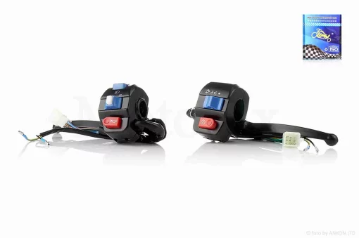 Блок кнопок керма GY6 пара барабан/барабан +важелі "LIPAI", QT-009581