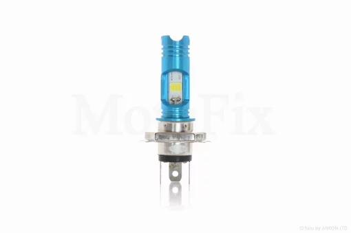 Лампа фари діодна H4 12V 35/35W 3 кристали, QT-021220