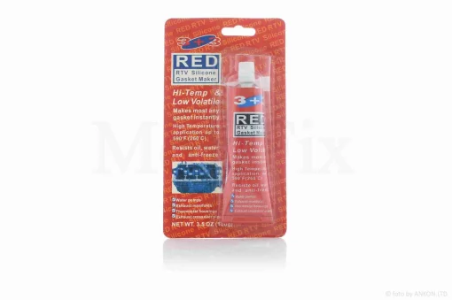 Герметик 100г червоний, QT-005455