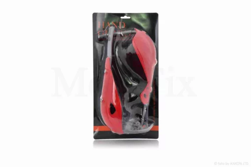 Захист рук на кермо (пара) мото #08 "FHS" (червоний), QT-004795