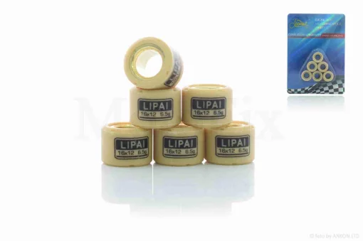 Ролики варіатора Suzuki 16-12 6.5g "LIPAI", QT-030173