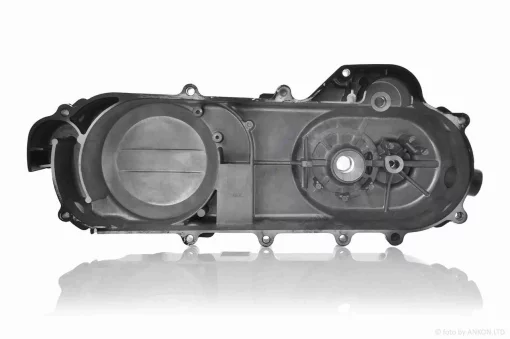 Кришка варіатора GY6 50 43cm, чорна, QT-014141