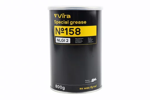 Смазка многоцелевая литиевая (для подшипников) (синяя) "№158 NLGI 2", 800g, FIX-209823