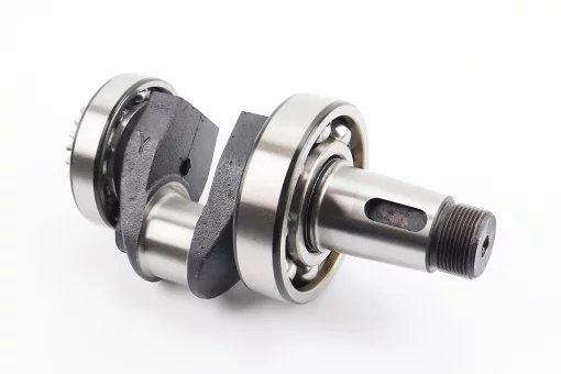 Коленвал R180NM +подшипники+шестерня, запрессованный, с канавкой под ст. кольцо, FIX-603621