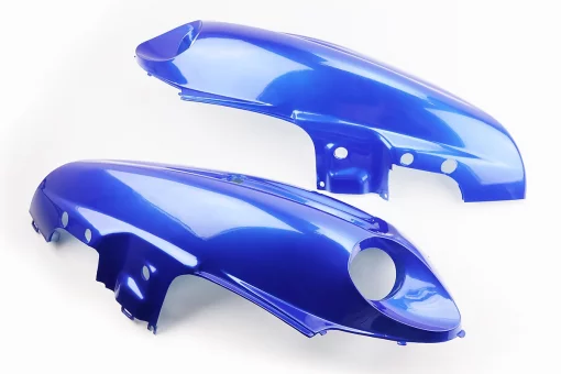 Пластик - боковой задний с "дырками" левый + правый к-кт, СИНИЙ, FIX-209478