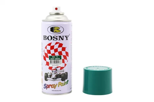 Краска акриловая №13 "ТЕМНО-ЗЕЛЕНЫЙ", Аэрозоль 400ml, FIX-304244