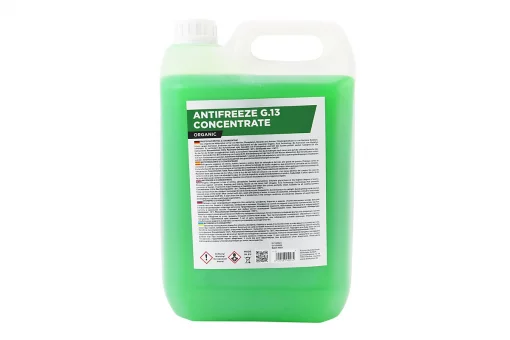 Жидкость охлаждающая концентрат -38&deg;C 1:1 "АНТИФРИЗ G13", зеленая 5L, FIX-304670