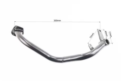 Педаль заднього гальма ("вухо" 40мм), чорний, FIX-338376