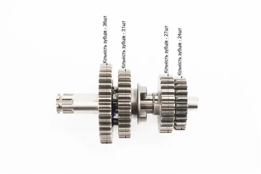 Коробка передач (два вала с шестернями) d-12мм под подшипник, FIX-338623