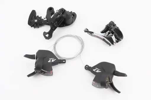 Комплект перемикання (групсет) 3x10 швидкостей, чорні A7, FIX-412114