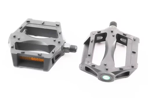 Педали BMX 9/16" пластиковые, чёрные MX-P624, FIX-415002