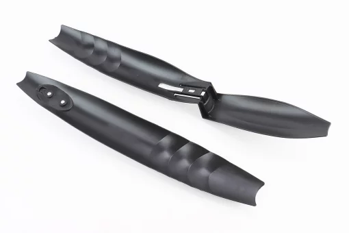 Крылья пластмассовые 24-26" MTB быстросъёмные, чёрные HC-373, FIX-409840