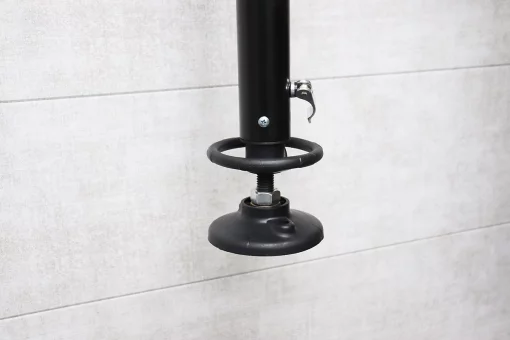 Подставка под 2 велосипеда телескопическая 1,7-4м, алюминиевая, чёрная, FIX-409898