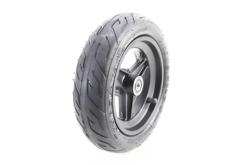 Колесо переднє 10" алюмінієве, пром-підшипники (10х30х9) 6200 2RS, під Disk-brake, Т4 (електросамокат), FIX-410146