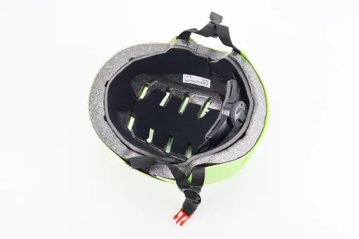 Шолом велосипедний підлітковий BMX M (55-58см), 16 вер. отворів, зелений матовий, FIX-210313