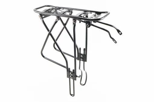 Багажник 26-29" алюминиевый, цельносварной, под Disk-brake, чёрный 170021, FIX-210324