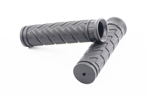 Ручки керма 110мм, чорні, FIX-210327