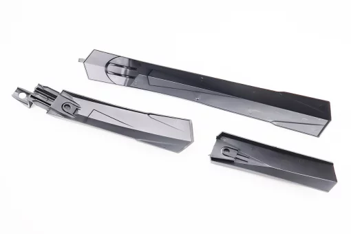 Крылья пластмассовые 24-26" MTB быстросъёмные, чёрные PM-32, FIX-210344