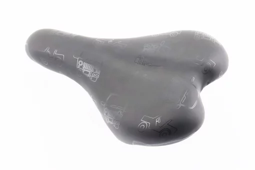 Сидіння CHILD 250x150мм, чорне з малюнком F001 Junior, FIX-210350