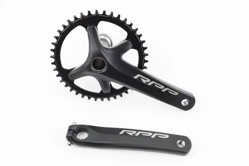 Шатуни "Hollowtech II" 170мм, 42T MTB+каретка PW-BB68+, інтегрована вісь 24мм, алюмінієві, чорні, FIX-210354