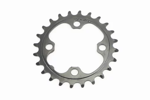 Звезда передняя MTB 24Т (BCD:64мм), чёрная CXC2E, FIX-210364