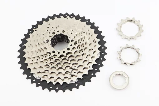 Касета 10зв. 11.13.15.18.21.24.28.32.36.42Т (трансмісія 1/2х10) Freewheel, сріблясто-чорна, FIX-210368