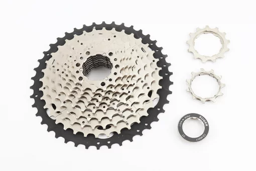 Касета 11зв. 11.13.15.17.19.21.24.28.32.36.42Т (трансмісія 1х11), сріблясто-чорна, FIX-210370