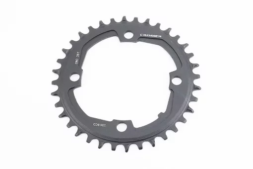 Звезда передняя MTB Narrow Wide 36Т (BCD:104мм), алюминиевая, чёрная, FIX-210372