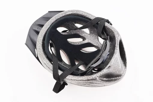 Шлем велосипедный M (54-57 см) съёмный козырёк, 12 вент. отверстий, красный MJ-004, FIX-210386