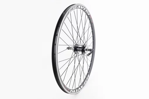 Колесо 26" заднее V/Disk-brake, обод и втулка 14Gx36H алюминиевые, под вольнобег, крепл. эксцентрик, "GRAVITY", FIX-210393