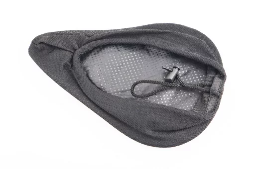 Чехол на сиденье, с гелевой вставкой, чёрный HD-004, FIX-210394