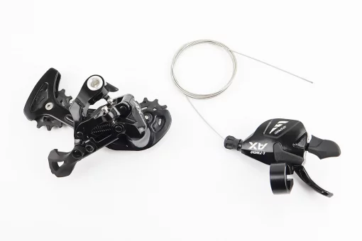 Комплект перемикання (групсет) 1x12 швидкостей, чорні AX, 2 деталі, FIX-210396