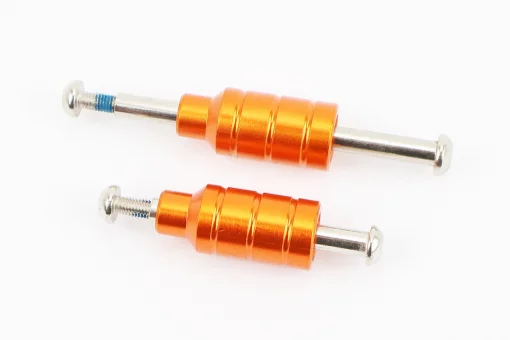 Пеги для самоката 50 мм Hipe-X, алюминиевые, оранжевые, к-кт, FIX-210400