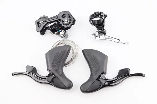 Комплект перемикання (групсет) 2x9 швидкостей, чорні R5, 4 деталі, FIX-210409