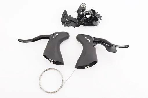 Комплект перемикання (групсет) 1x11 швидкостей, чорні GR9, 3 деталі, FIX-210412