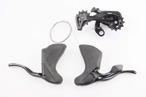 Комплект перемикання (групсет) 1x11 швидкостей, чорні GR9, 3 деталі, FIX-210412