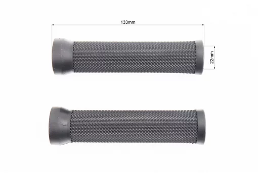 Ручки керма 130мм, чорні FL-356, FIX-210154