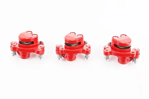 Тормозная механическая система передняя + задняя в сборе, к-кт 6 деталей, FIX-335283