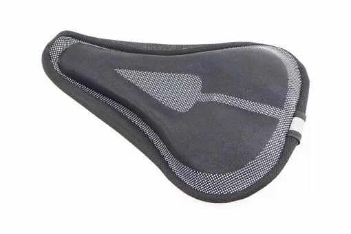 Чехол на сидение, с мягкой поролоновой вставкой, чёрно-серый, FIX-409469