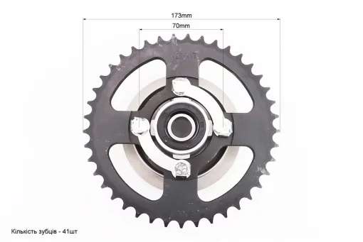 Панель демпферна із зіркою 428-41Т у зборі, висота посадки зірки - 31мм., FIX-318146