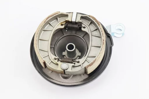 Крышка барабана тормозного (перед) + колодки E-Delta, FIX-210117