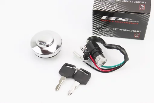 Замки комплект (зажигание, крышка бака круглая), FIX-318900