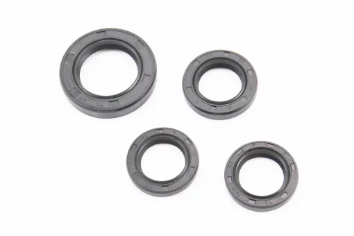 Сальники к-кт 4шт (19,8x30x5-2шт; 20x32x6; 27x42x7) двигуна, FIX-310265