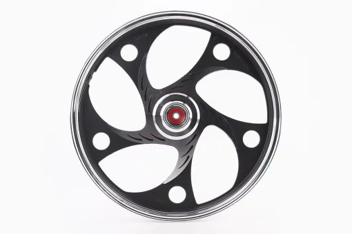 Диск передний литой 1,4-17" ACTIVE "волна", черный "под дисковый тормоз" (ось 12мм), FIX-320015