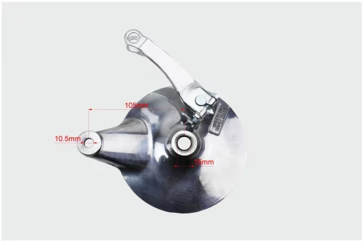 Панель тормозная задняя с колодками на литое колесо, FIX-321050