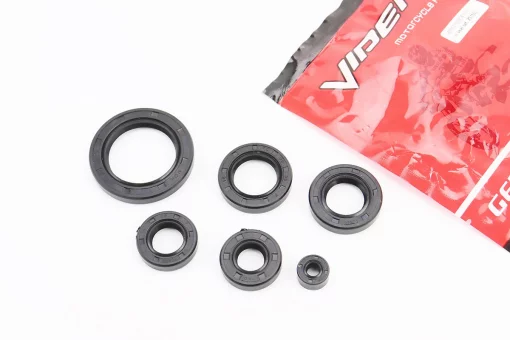 Сальники к-кт 6шт (6,5x14,5x7; 14x28x7; 16x28x7; 20x34x7; 22x35x7; 34x50x7) двигателя, CB/CG-150cc, FIX-321165