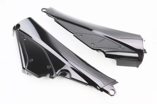 Пластик - боковой средний левый, правый к-кт 2шт, ЧЕРНЫЙ ГЛЯНЦЕВЫЙ, FIX-998706