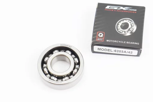 Підшипник 6203А/42 (17x42x12) колінвалу GY6, FIX-210265