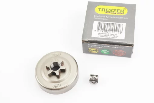 Тарілка зчеплення "зірка" 3/8-6+підшипник Partner-350/351/352/371/372, Husqvarna-235/236/240, OLEO MAC-936-937-940-941,