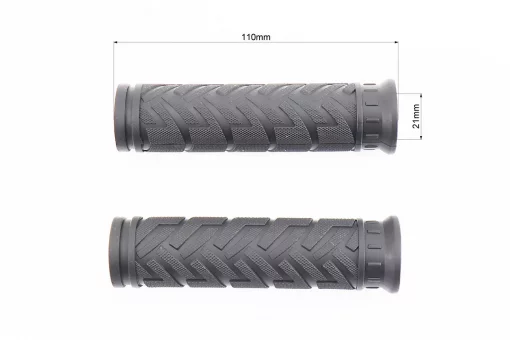 Ручки керма 110мм, чорні, FIX-210327